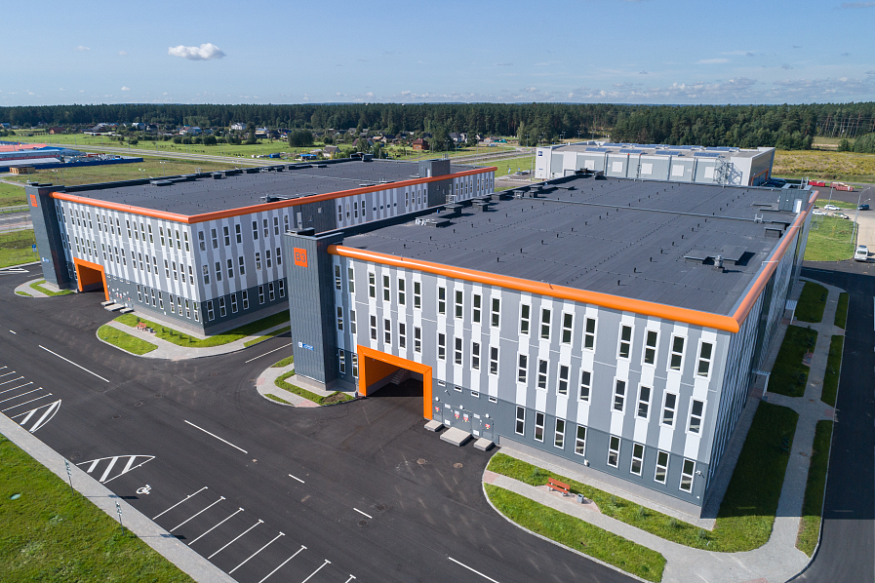 Производственные помещения в 3 этажном корпусе